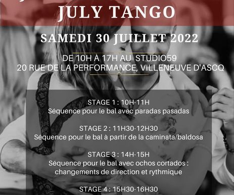 Journée intensive July Tango - Alain et Lune
